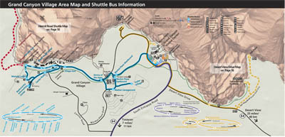 shuttle route map